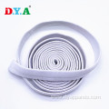 White Non-Slip Silicone Glipper Elastic Band